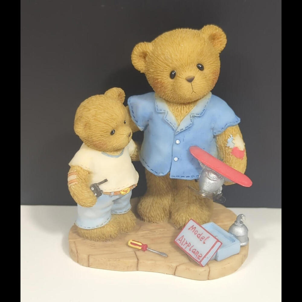 CHERISHED TEDDIES - DAD, YOU MAKE MY DREAMS TAKE FLIGHT - Pristine Cond Vintage